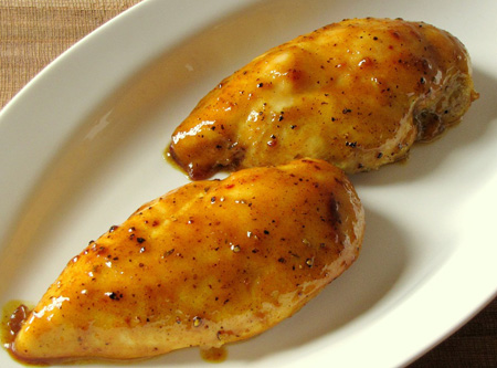 RECIPE: LEMON AND CURRY MARINATED CHICKEN-Serves 8-10 (4oz Servings)