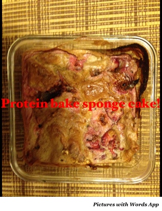 Recipe: LK’s Protein Baked Chocolate Sponge Cake!