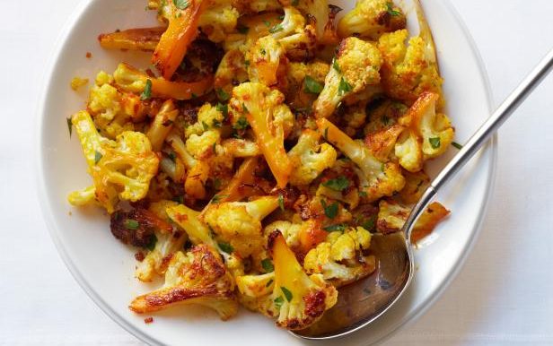 Vegan Recipe: Oven-Roasted Cauliflower